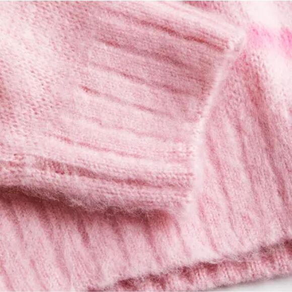 🔸️NWT H&M Divided Pink Care Bear Lightweight Soft Long Sleeve Sweater Medium - Picture 6 of 15